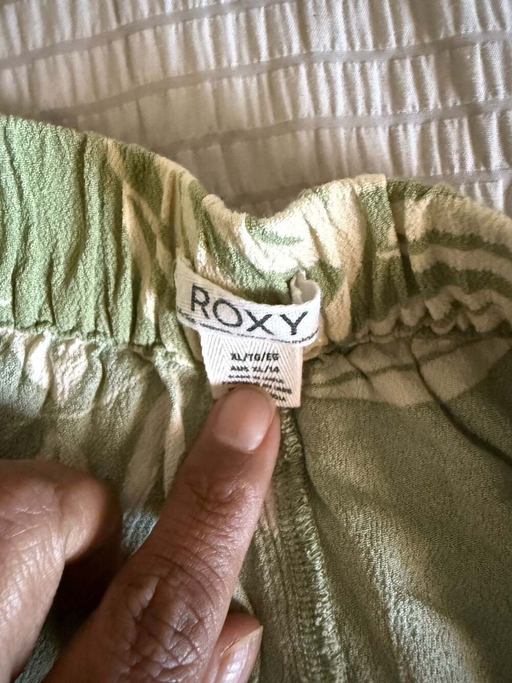Roxy Midnight Avenue Elastic Waist Beach Shorts - Picture 4 of 5